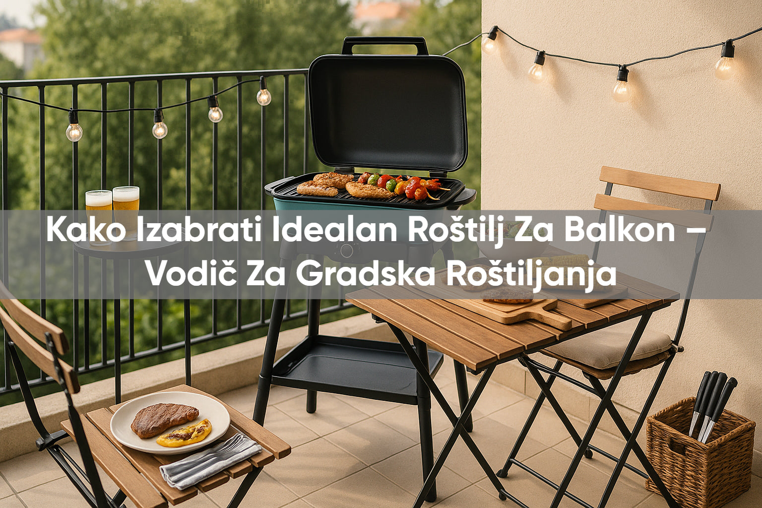 Kako izabrati idealan roštilj za balkon – Vodič za gradska roštiljanja