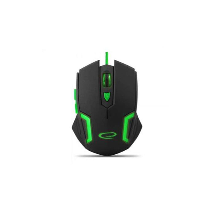 Žični miš za gejmere Esperanza EGM205G 6D opt. USB MX205 Fighter zeleni