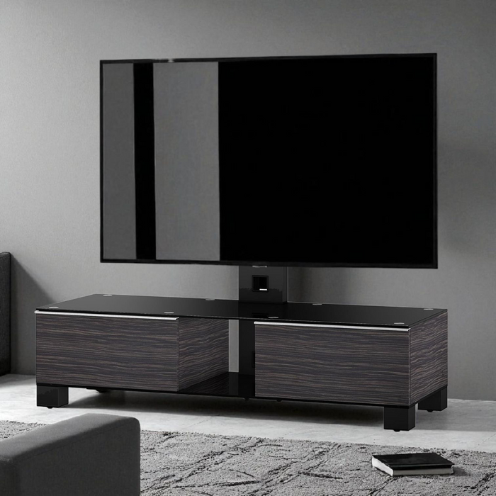 TV komoda sa držačem Sonorous MD 8140-B-HBLK-A