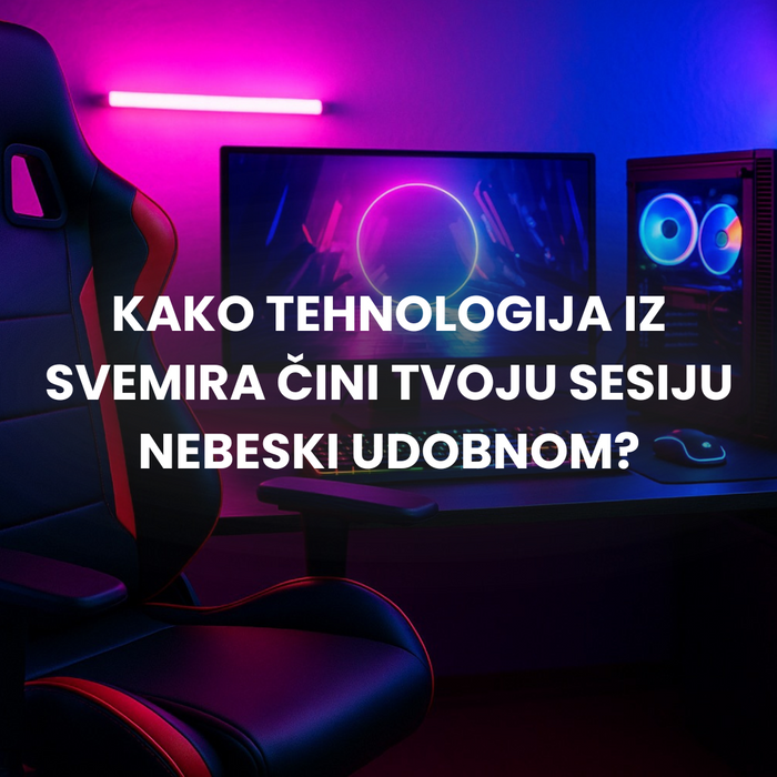 Gejmerske stolice: kako tehnologija iz svemira čini tvoju gaming sesiju nebeski udobnom