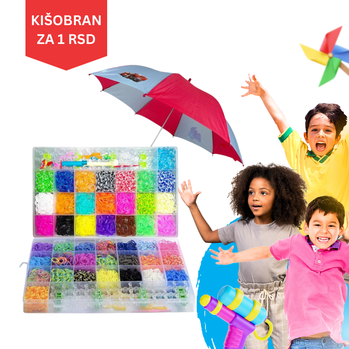 Narukvice i perle za nakit – Kreativni set za decu Juguetes