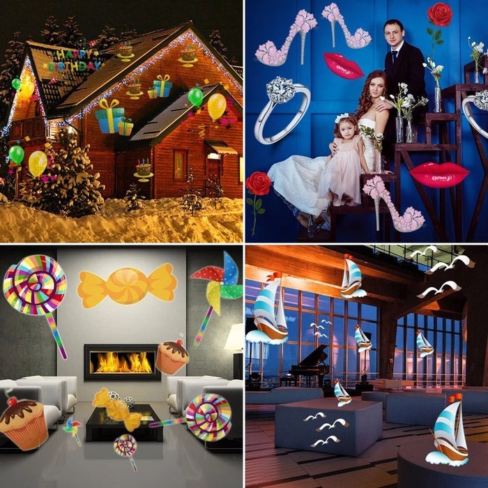 Mini LED projektor sa efektima