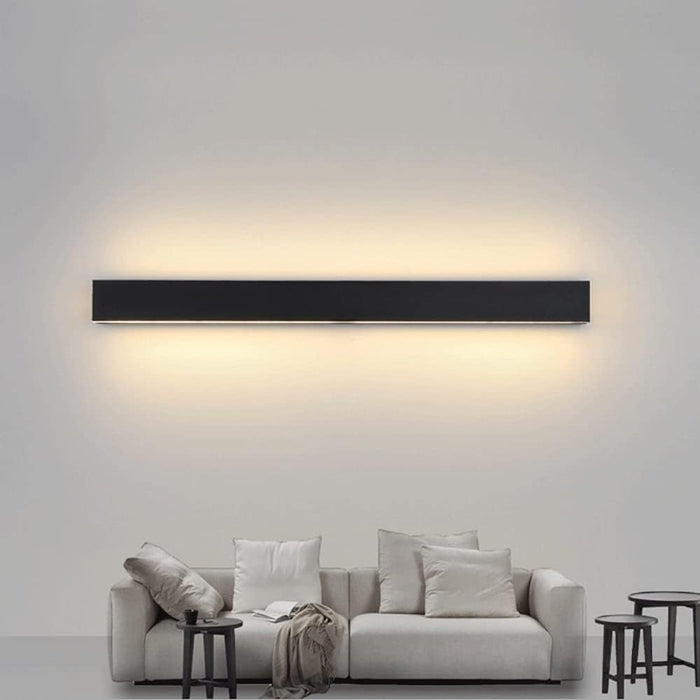 Led zidna lampa crna 30W