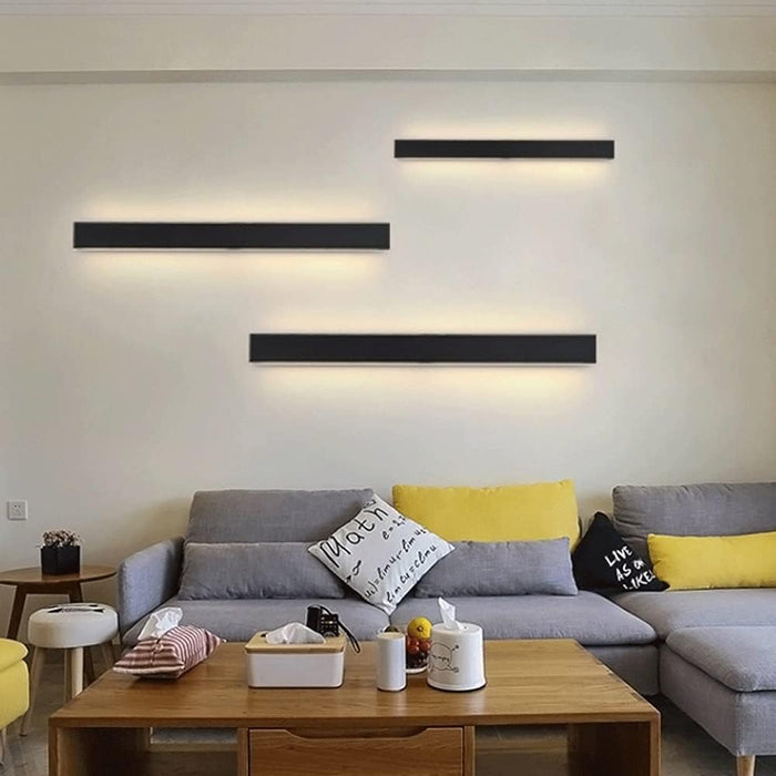 Led zidna lampa crna 30W