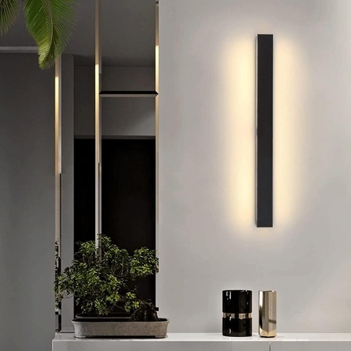 Led zidna lampa crna 30W