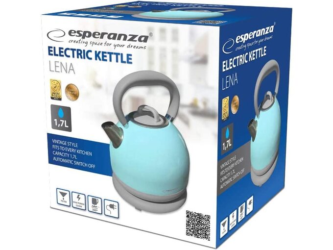 Električni bokal Esperanza EKK030B 1,7L