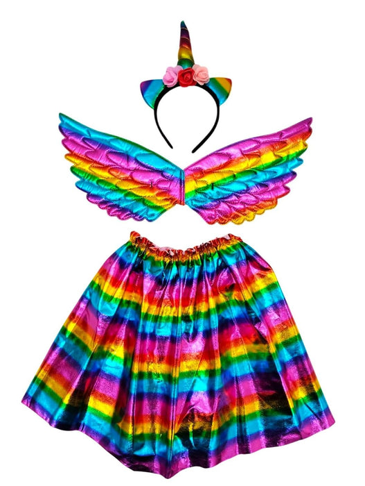 Jednorog sa suknjom i krilima – magični kostim za devojčice