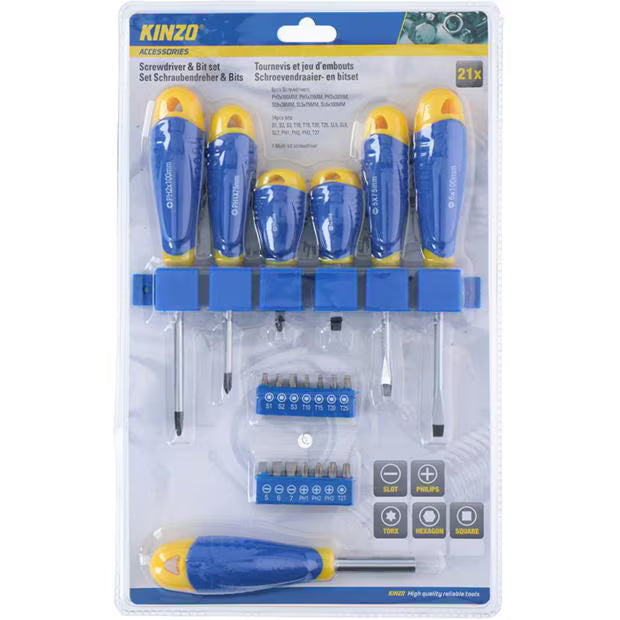 KINZO Set šrafcigera