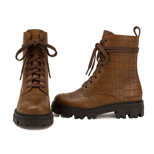 DINE `N` DANCE Duboke cipele braon