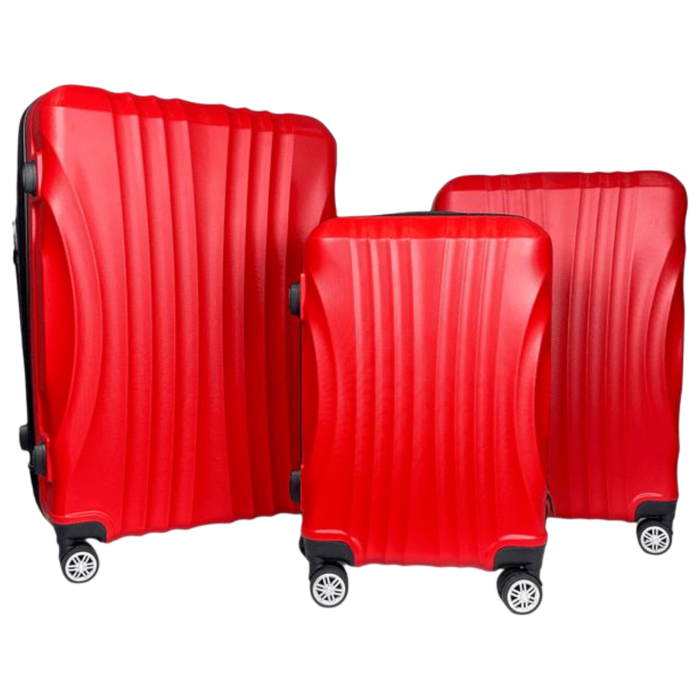 Koferi Discovery Max 3/1 crveni