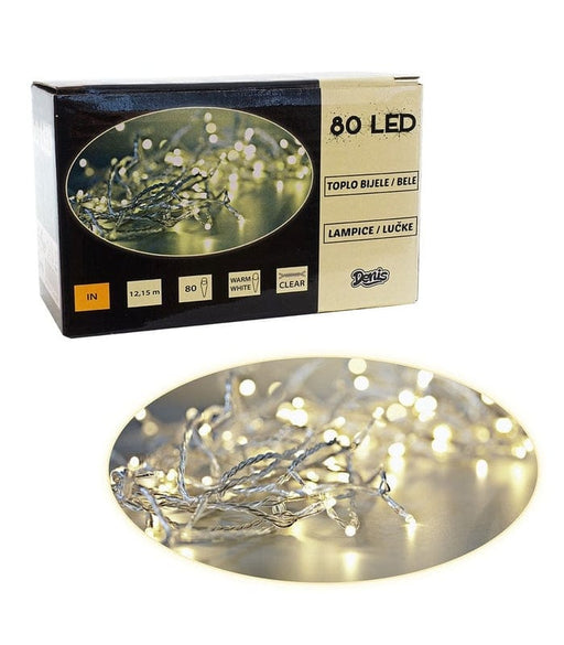 Led svetla toplo bela na baterije