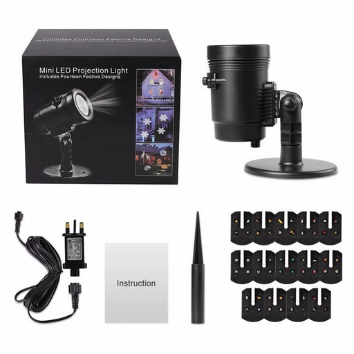 Mini led projektor sa efektima