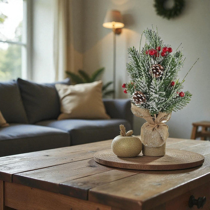 Novogodišnja mini jelka - 35cm