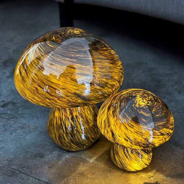 Lampa set pečuraka 2u1 braon