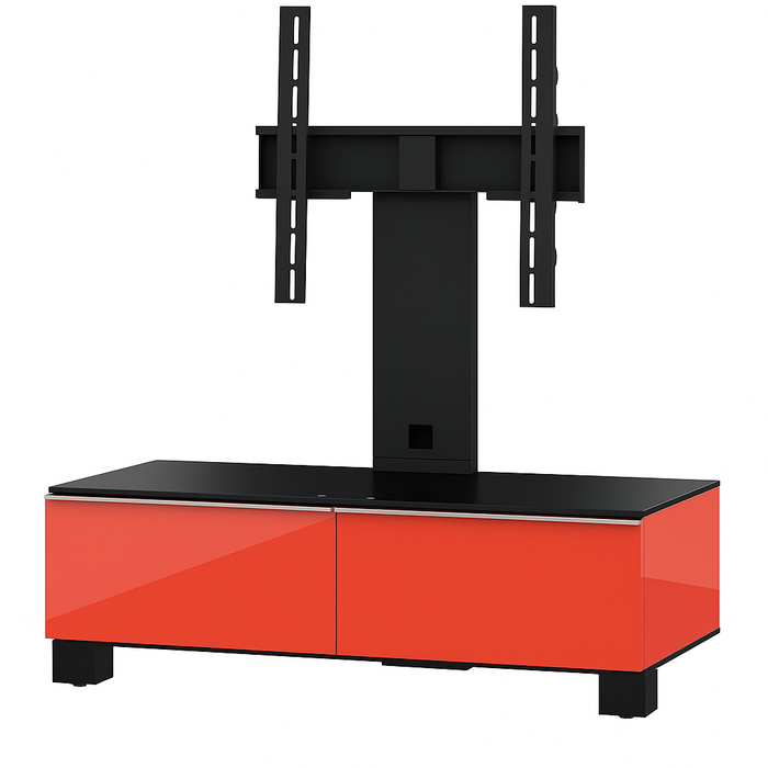 TV komoda Sonorous MD8095-B-HBLK-RED