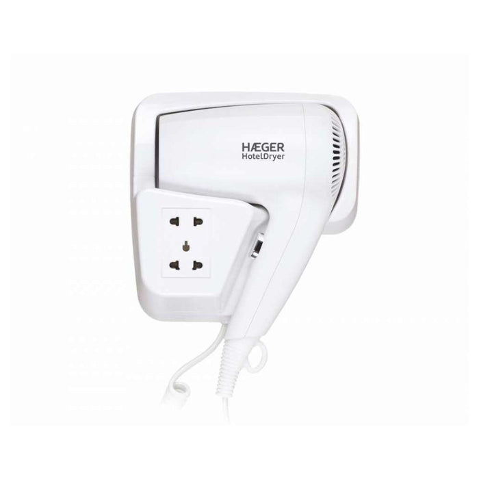 Fen sa držačem za zid i strujnom utičnicom Haeger HD-120.006A 1200W