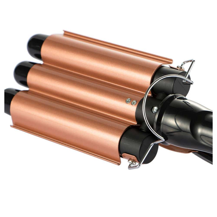 RAF R.481G stajler sa trostrukim keramičkim uvijačem za kosu 97W