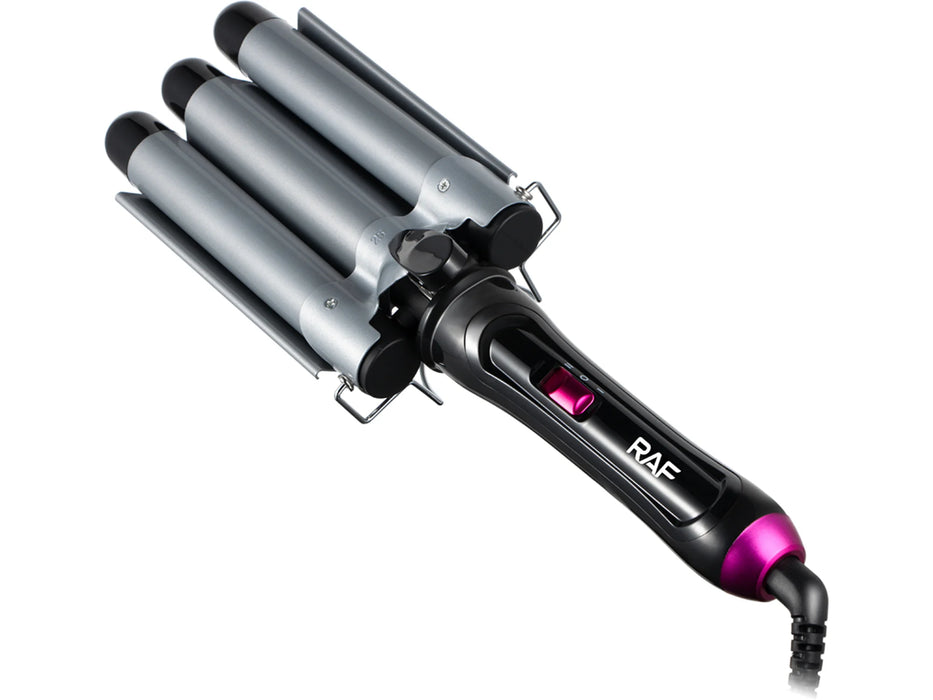 RAF R.481B stajler sa trostrukim keramičkim uvijačem za kosu 97W