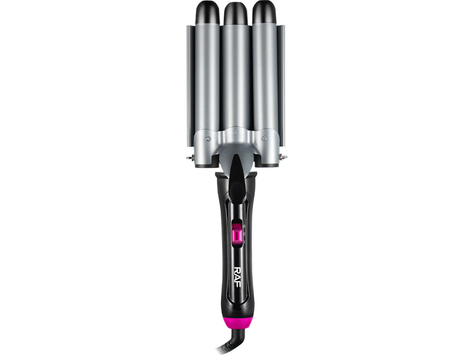 RAF R.481B stajler sa trostrukim keramičkim uvijačem za kosu 97W