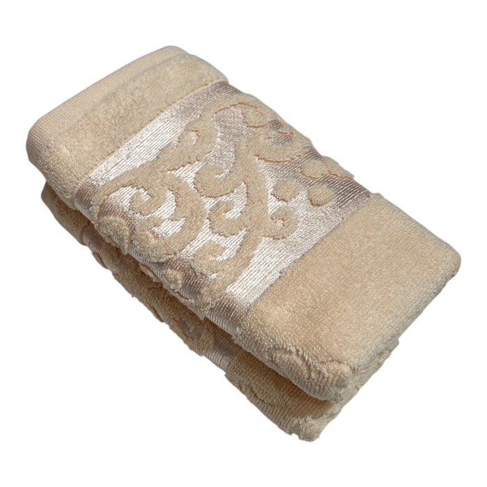 Peškir Žakard bež 95x50cm, 570g/m2