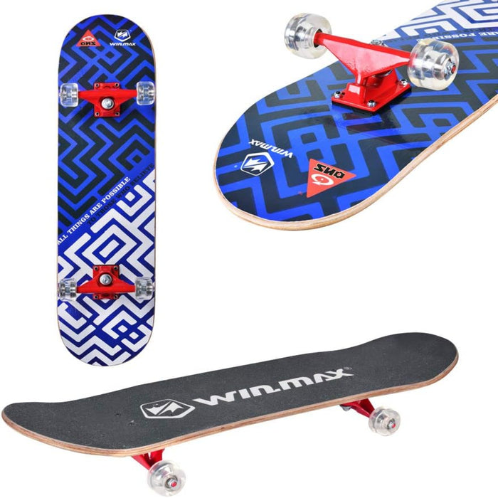 WINMAX Skateboard plavi