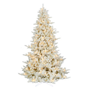Novogodišnja jelka sa LED lampicama 210cm, krem