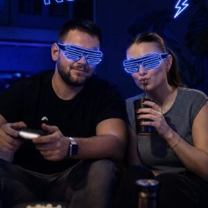 Svetleće naočare Relaxdays