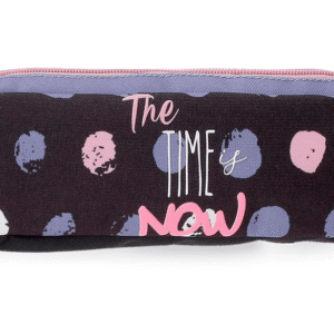 ROLL ROAD THE TIME IS NOW prazna pernica - crna