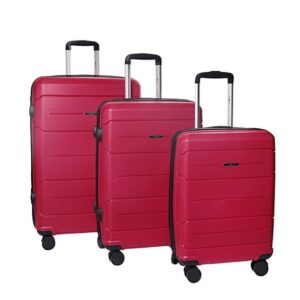 ENOVA MODENA set kofera 3/1 - fuchsia