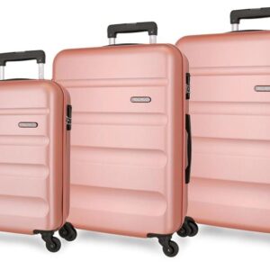 ROLL ROAD FLEX set kofera 3/1 - powder pink