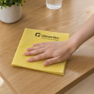 Qlean-tec mikrofiber krpa za čišćenje žuta